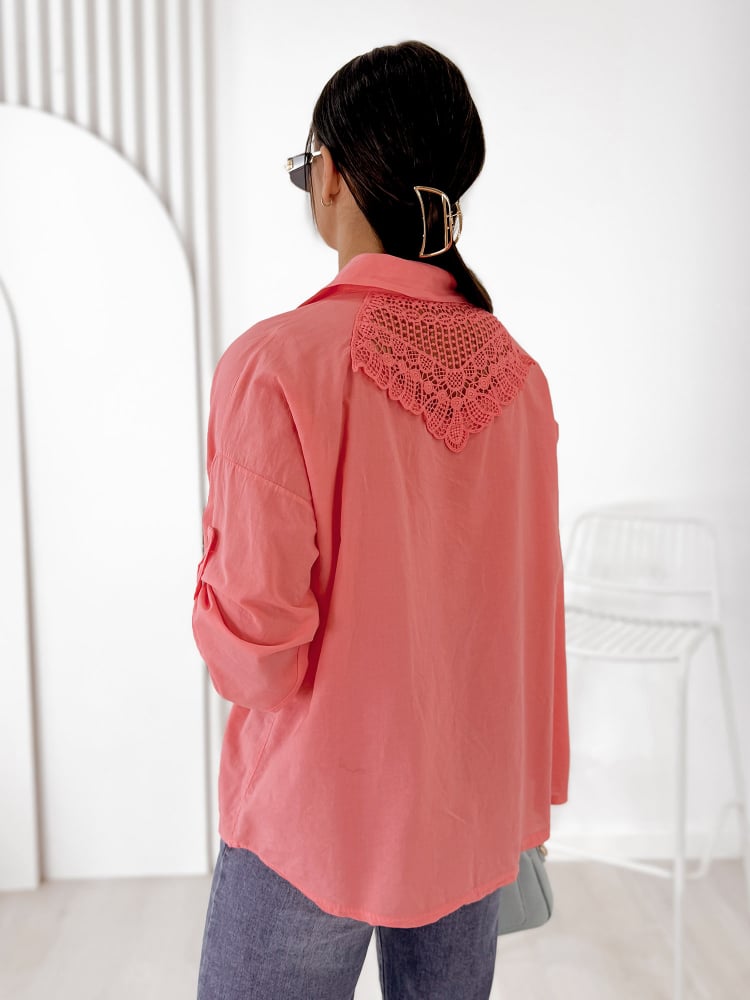 KOSZULA ESTEBAN KORALOWA