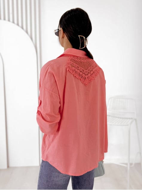 KOSZULA ESTEBAN KORALOWA