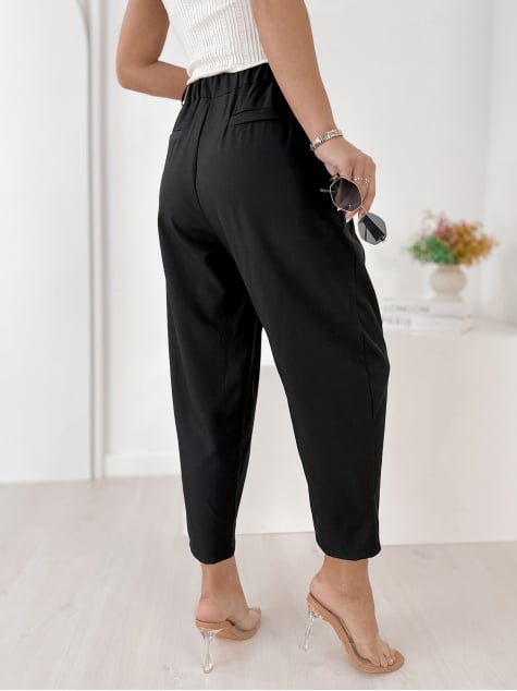 SPODNIE VASARI CZARNE