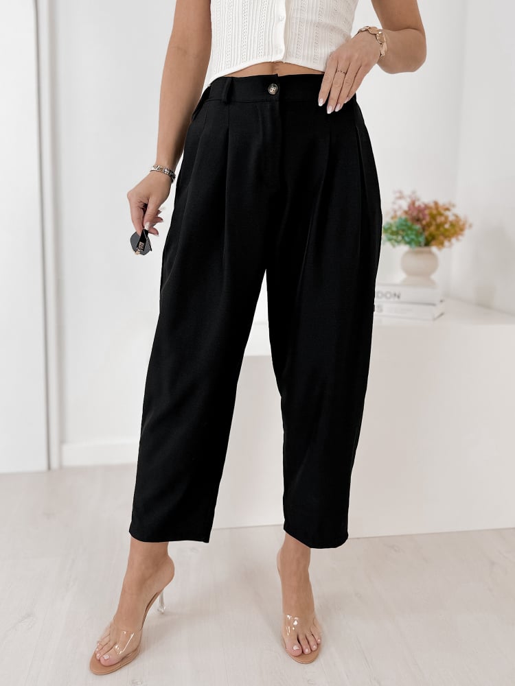 SPODNIE VASARI CZARNE