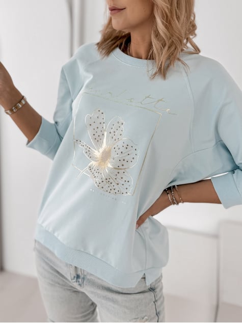 BLUZKA ARMITAGE BŁĘKITNA