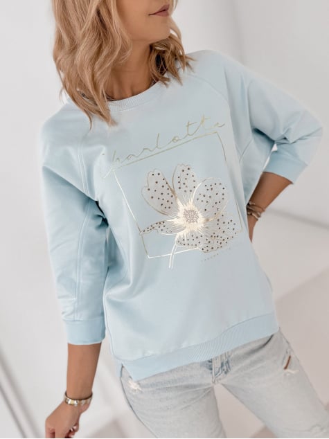 BLUZKA ARMITAGE BŁĘKITNA