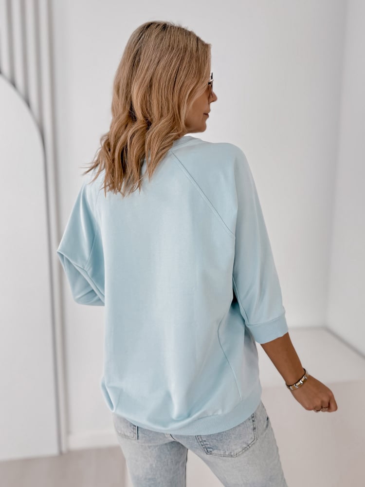 BLUZKA ARMITAGE BŁĘKITNA