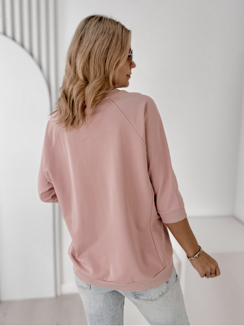 BLUZKA ARMITAGE PUDROWY RÓŻ