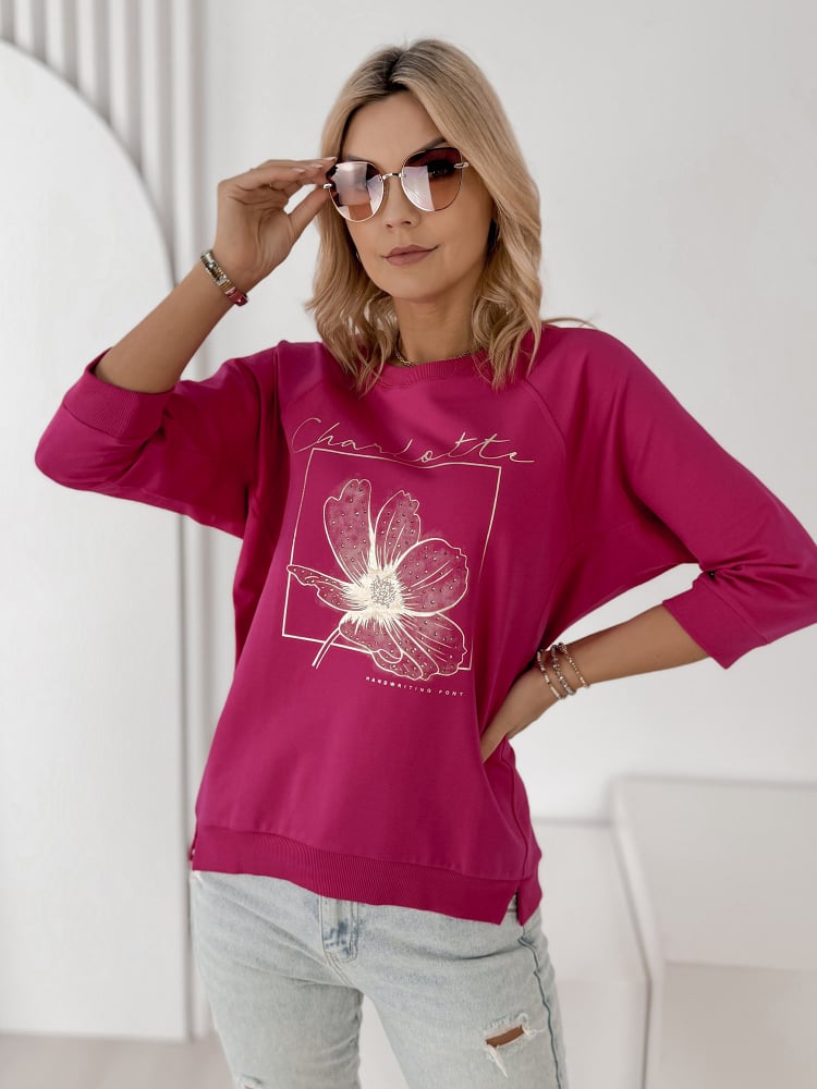 BLUZKA ARMITAGE RÓŻOWA