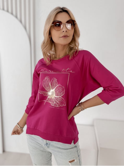 BLUZKA ARMITAGE RÓŻOWA