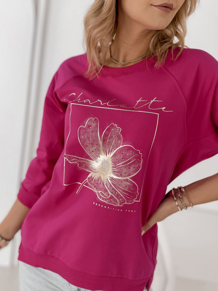 BLUZKA ARMITAGE RÓŻOWA