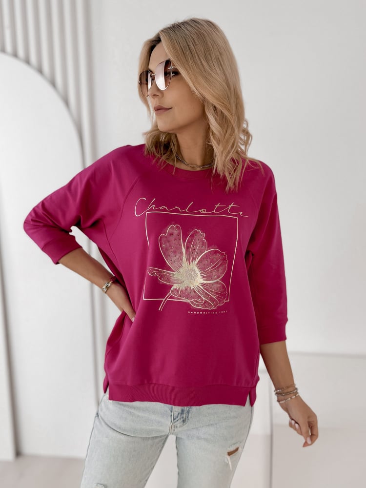 BLUZKA ARMITAGE RÓŻOWA