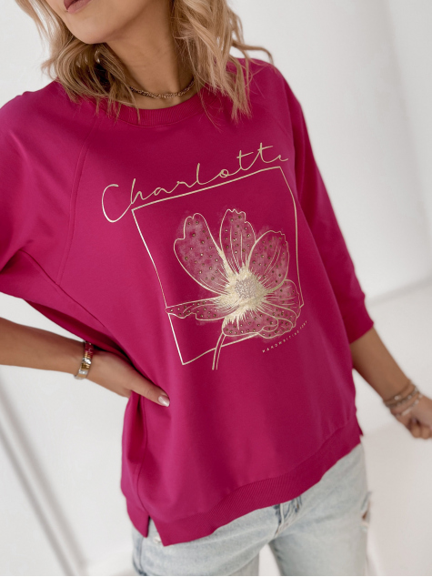 BLUZKA ARMITAGE RÓŻOWA