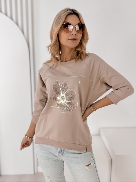 BLUZKA ARMITAGE BEŻOWA