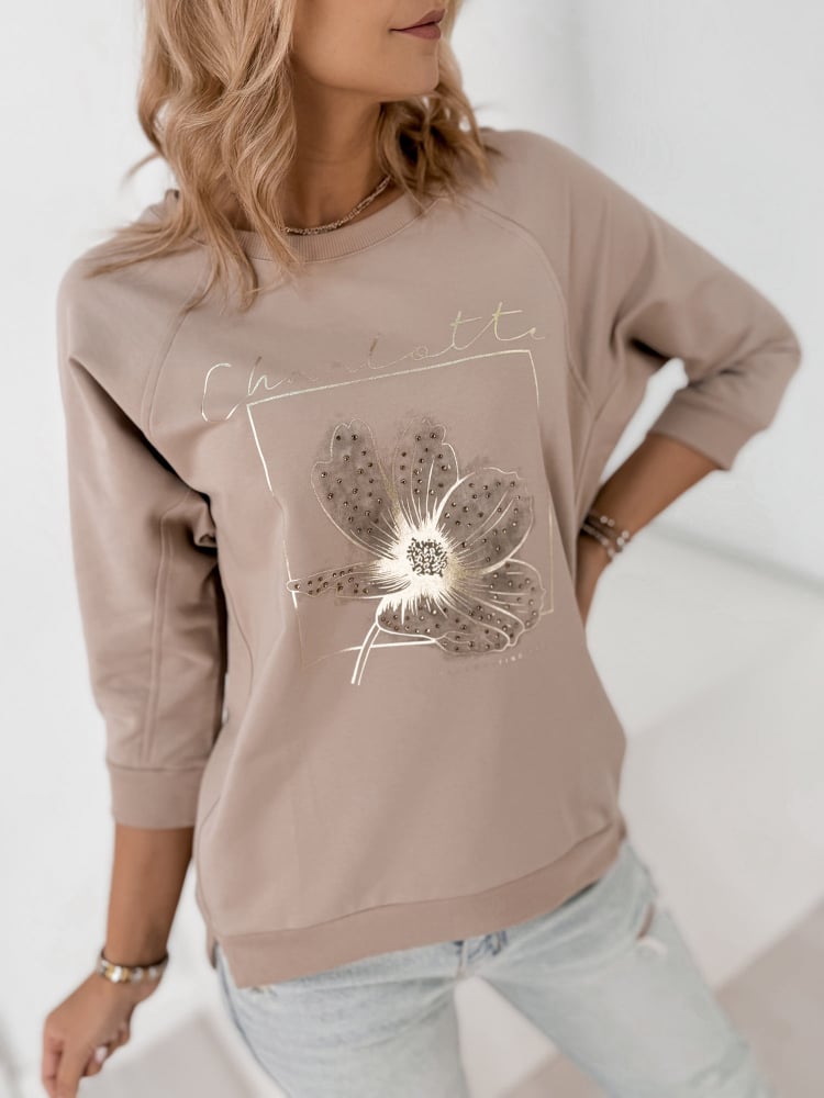 BLUZKA ARMITAGE BEŻOWA