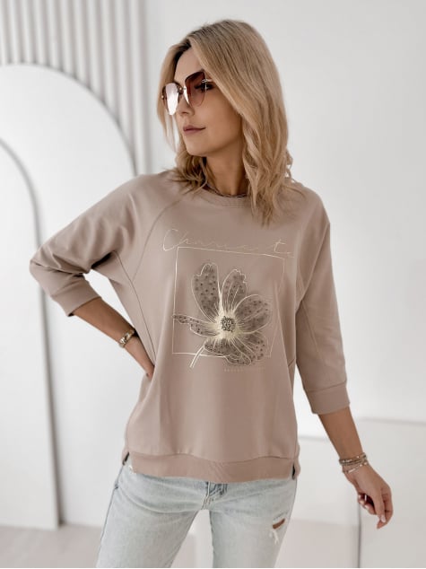 BLUZKA ARMITAGE BEŻOWA