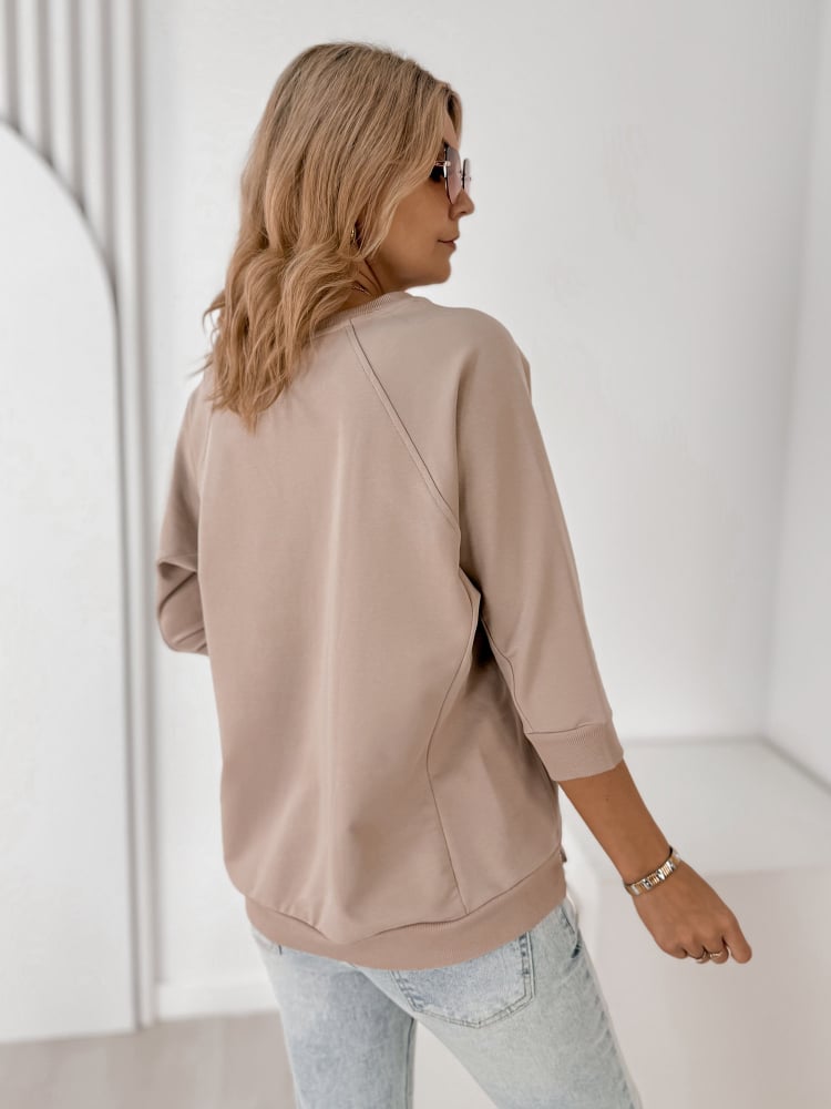 BLUZKA ARMITAGE BEŻOWA