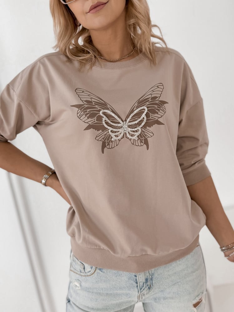 BLUZKA CHARTRES BEŻOWA