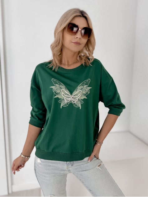 BLUZKA CHARTRES ZIELONA