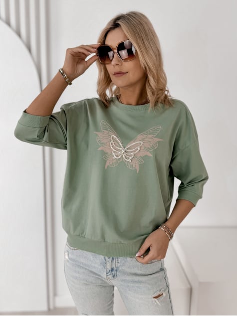 BLUZKA CHARTRES OLIWKOWA
