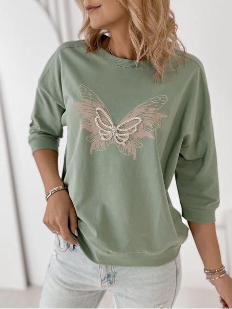 BLUZKA CHARTRES OLIWKOWA