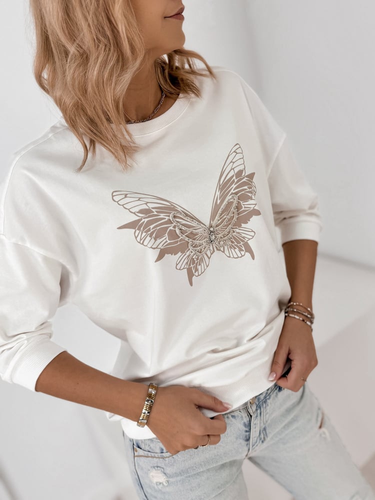 BLUZKA CHARTRES ECRU