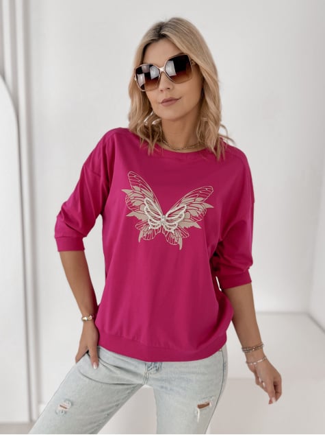 BLUZKA CHARTRES RÓŻOWA