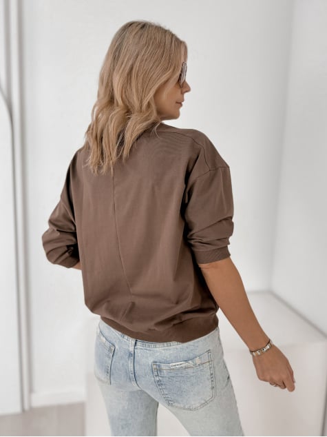 BLUZKA CHARTRES BRĄZOWA