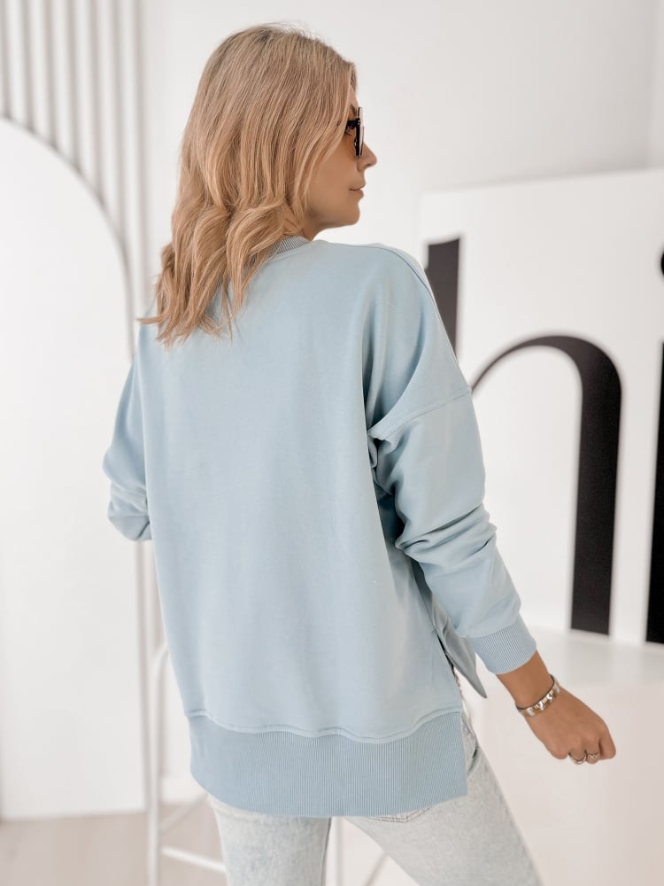 BLUZA COPENHAGEN BŁĘKITNA