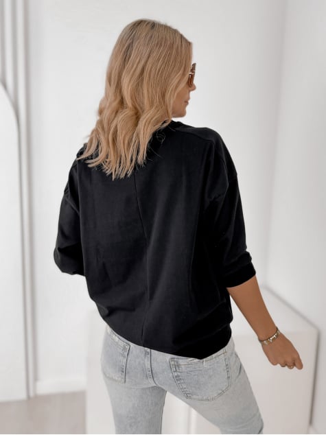 BLUZKA CHARTRES CZARNA