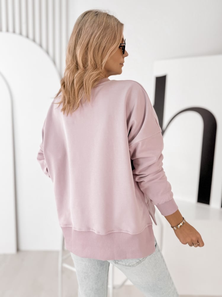 BLUZA COPENHAGEN PUDROWY RÓŻ