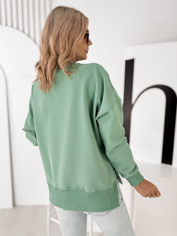 BLUZA COPENHAGEN PISTACJOWA