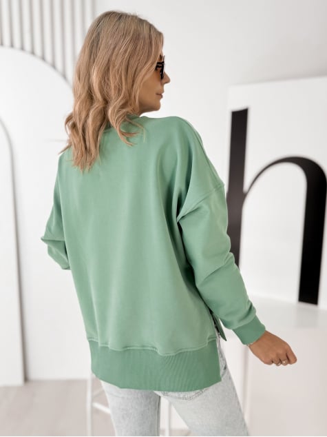 BLUZA COPENHAGEN PISTACJOWA