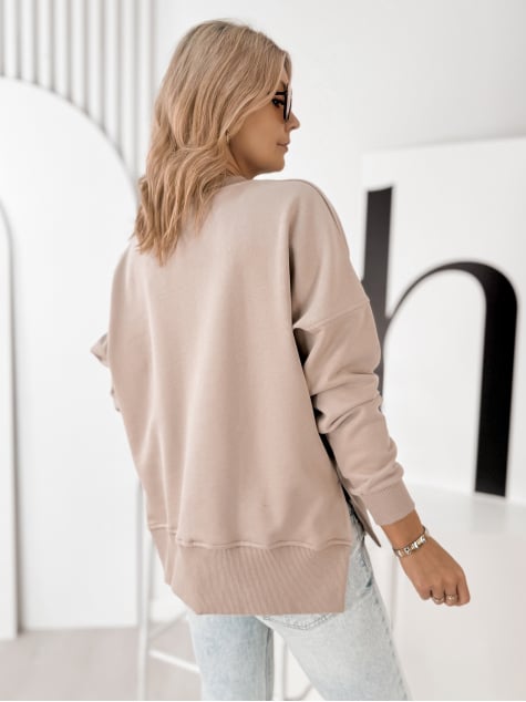 BLUZA COPENHAGEN CIEMNOBEŻOWA