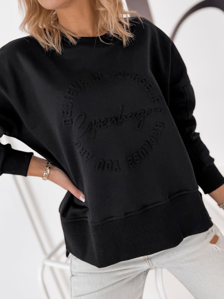 BLUZA COPENHAGEN CZARNA