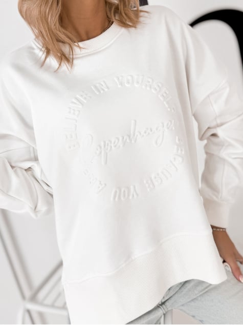 BLUZA COPENHAGEN ECRU