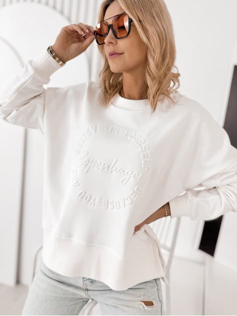 BLUZA COPENHAGEN ECRU