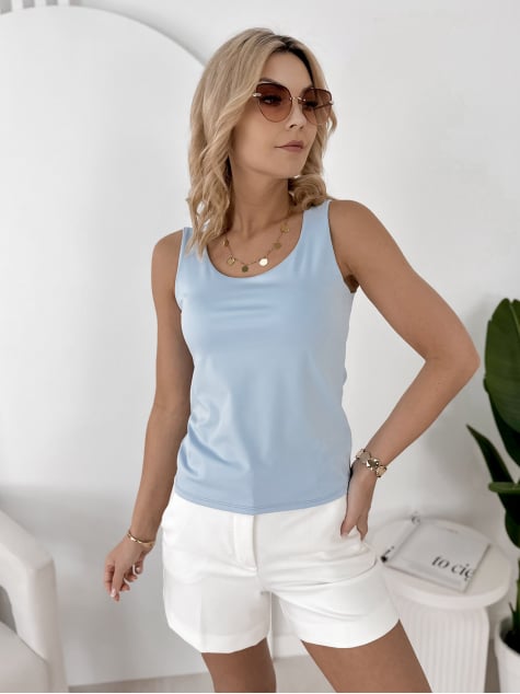 BLUZKA ISMAEL BŁĘKITNA