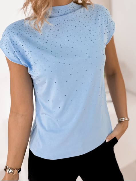 BLUZKA ACOLYTE BŁĘKITNA