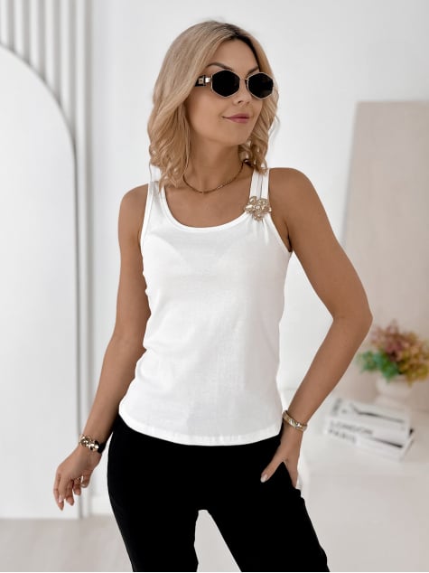 BLUZKA CLAVISE BIAŁA