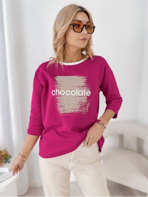 BLUZKA BECKER RÓŻOWA