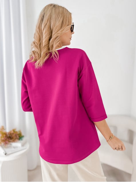 BLUZKA BECKER RÓŻOWA