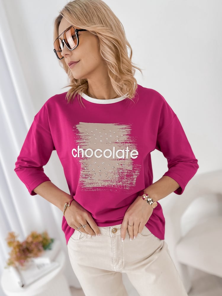 BLUZKA BECKER RÓŻOWA