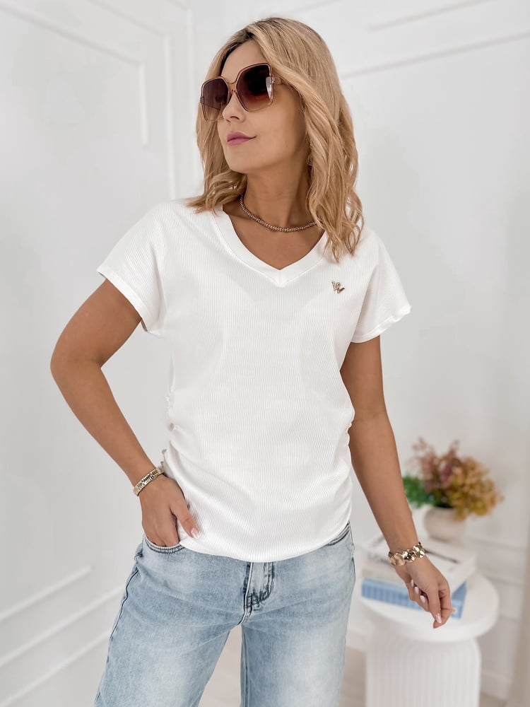 BLUZKA COVENTRY ECRU