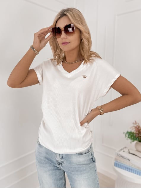 BLUZKA COVENTRY ECRU