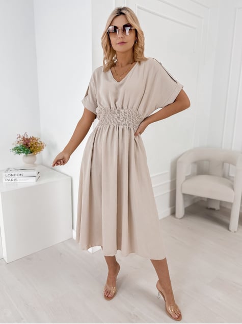 SUKIENKA ILUMINA BEŻOWA