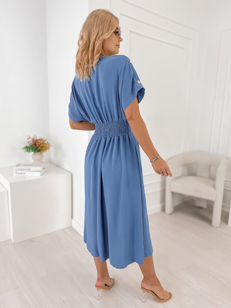 SUKIENKA ILUMINA NIEBIESKA