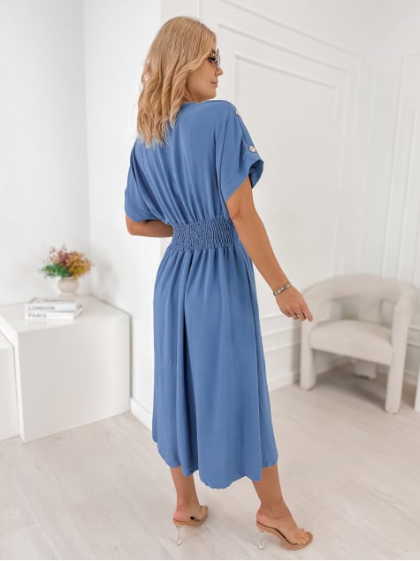 SUKIENKA ILUMINA NIEBIESKA