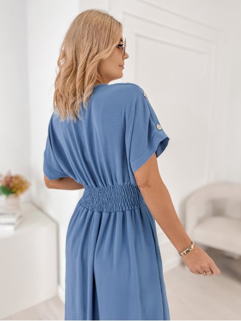 SUKIENKA ILUMINA NIEBIESKA