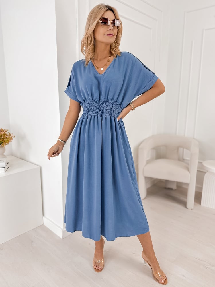 SUKIENKA ILUMINA NIEBIESKA