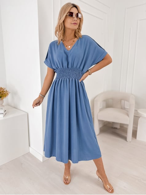 SUKIENKA ILUMINA NIEBIESKA