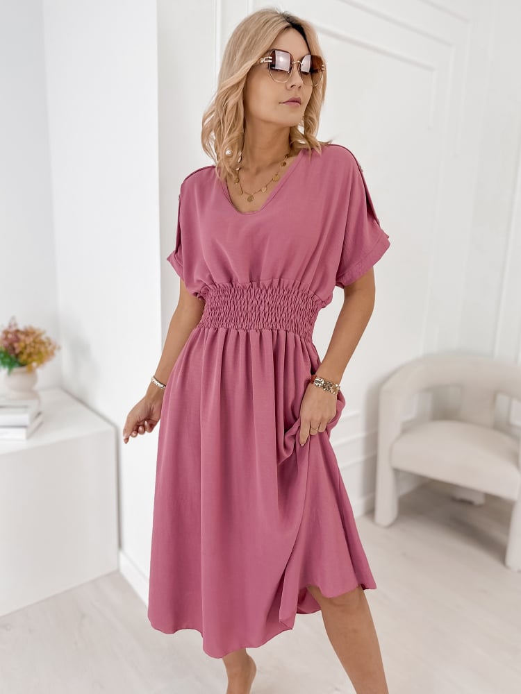 SUKIENKA ILUMINA BRUDNY RÓŻ