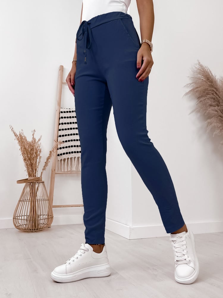 SPODNIE BOLT CIEMNONIEBIESKIE