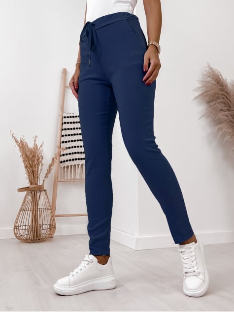 SPODNIE BOLT CIEMNONIEBIESKIE